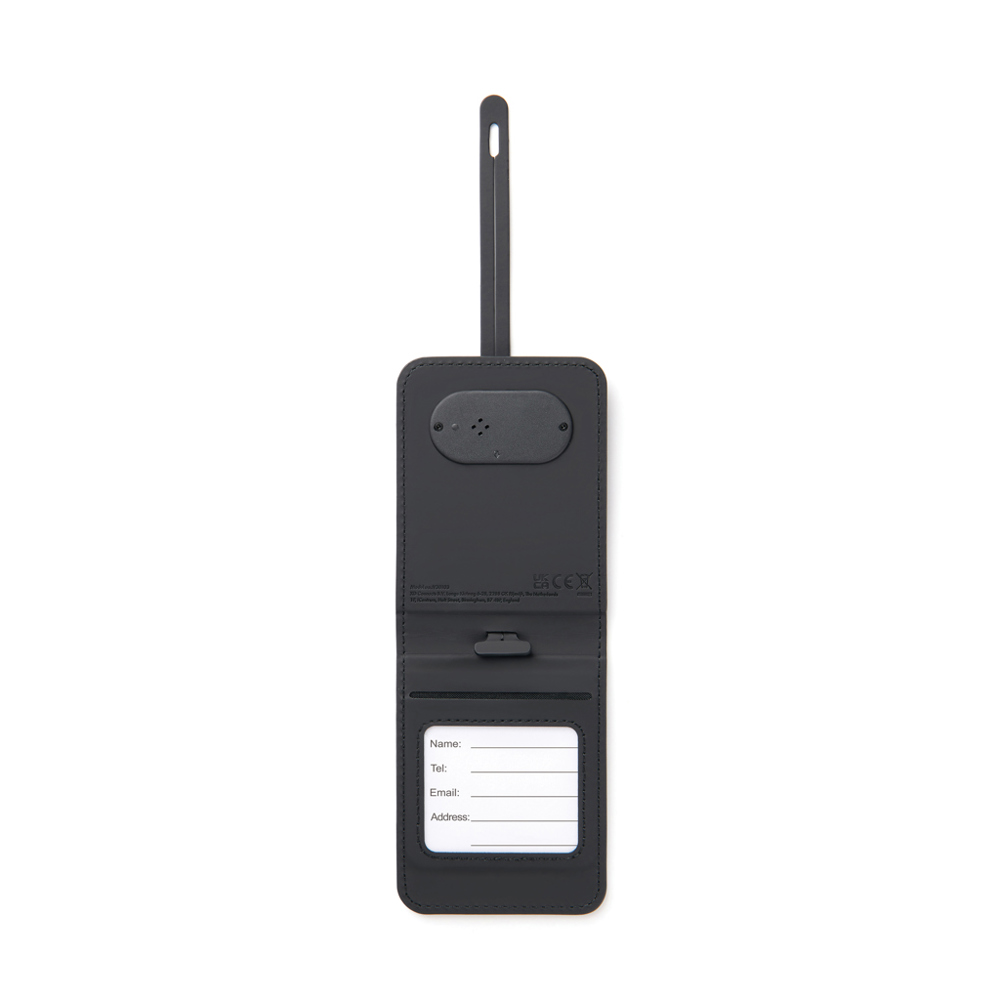 VINGA Baltimore RCS baggage label met dual finder