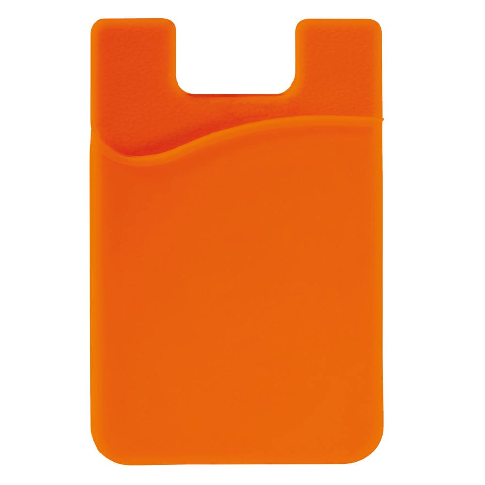 Kaarthouder smartphone - voor bedrijven en relatiegeschenken - Oranje