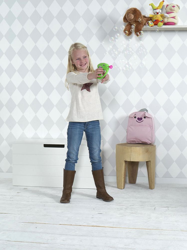 Kunststof bellenblaas pistool Hallie