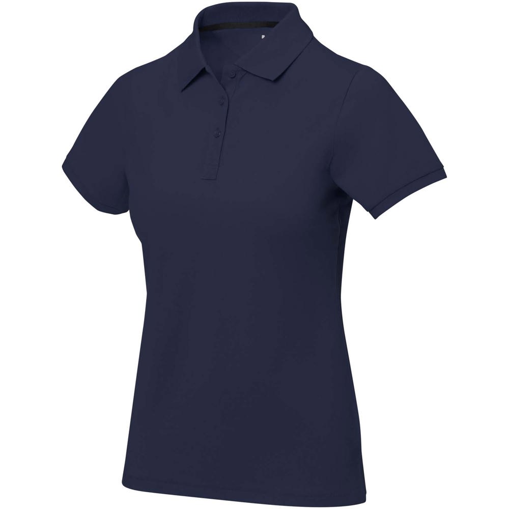 Calgary damespolo met korte mouwen - voor bedrijven en relatiegeschenken - Marineblauw