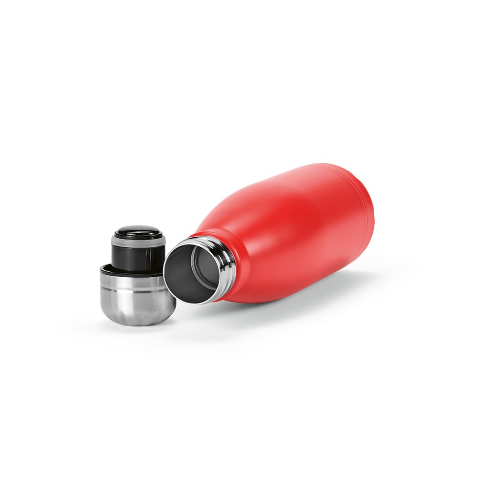 Mississippi 450 fles gerecycled roestvrij staal 430 ml - Rood
