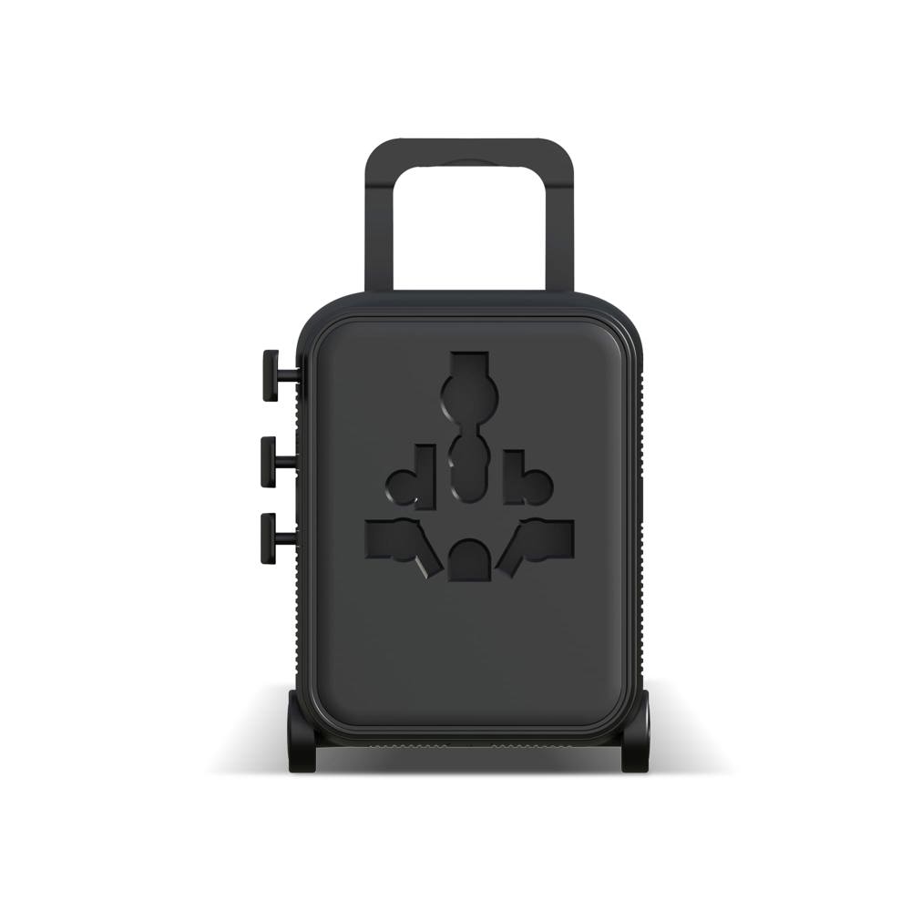 Xoopar Luggie GaN Wereldstekker Trolley