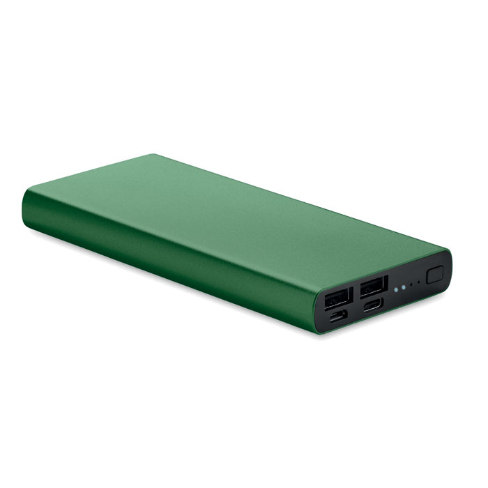 POWERFLAT 10C - 10000 mAh powerbank - voor bedrijven en relatiegeschenken - Donker Marinegroen