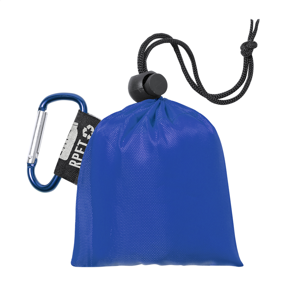Barrio - poncho - bedrukt of onbedrukt verkrijgbaar - blauw
