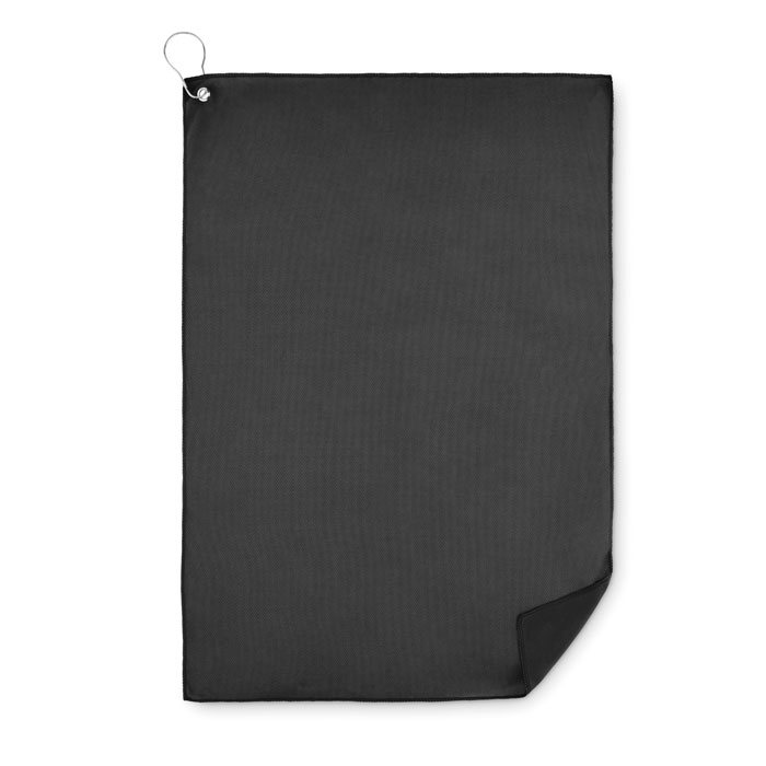 TOWGO - RPET golfhanddoek met hanger - kopen of bedrukken