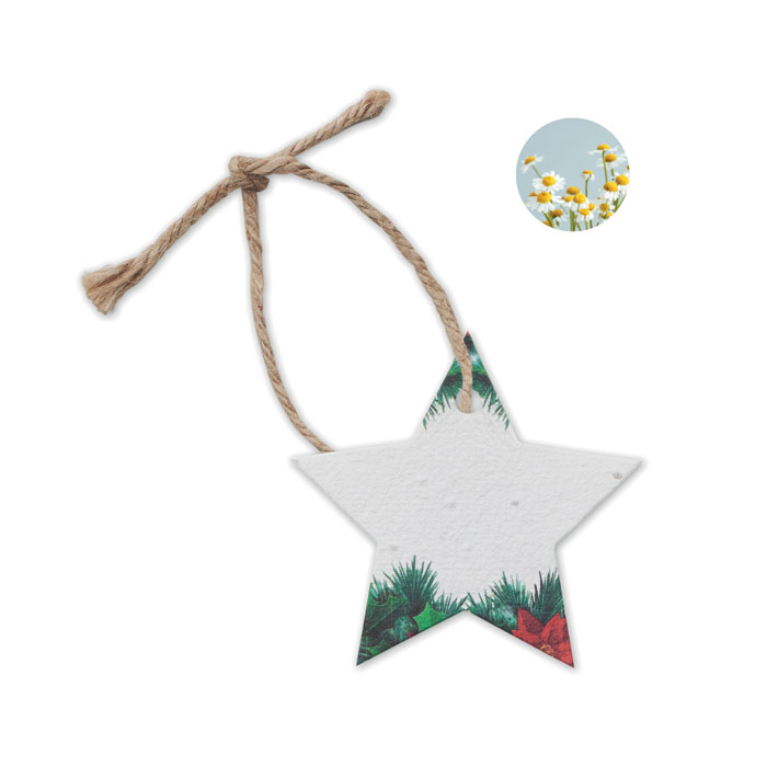 STARSEED - Zaadpapier kerstornament - kopen of bedrukken