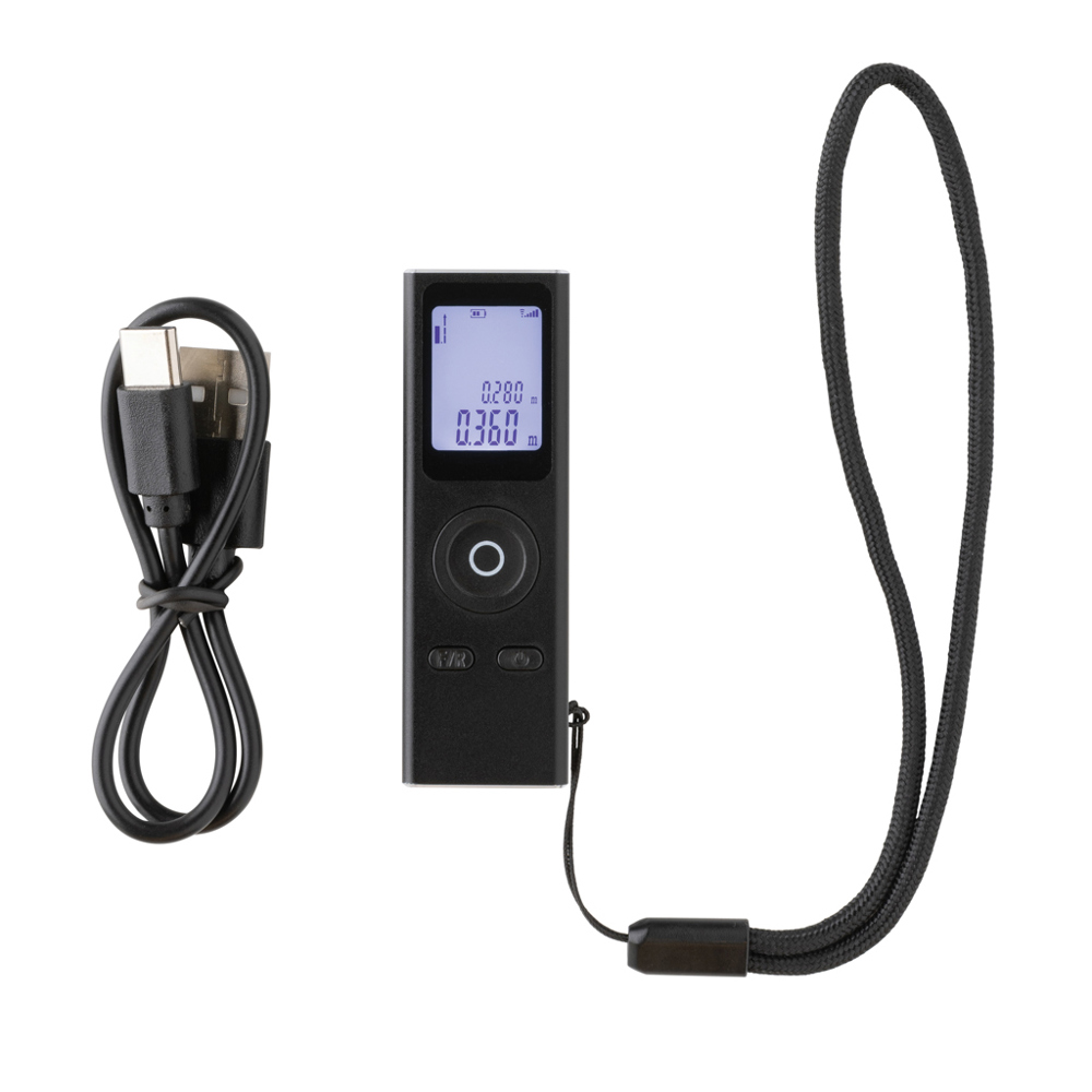 Gear X RCS gerecycled aluminium 30 meter laserafstandsmeter - met logo of onbedrukt bestellen
