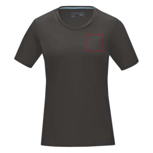 Azurite dames T-shirt met korte mouwen biologisch textiel