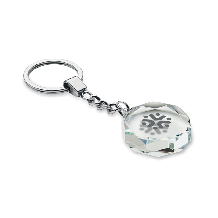 ROUNDWARD - Glazen ronde award hanger - voor bedrijven en relatiegeschenken