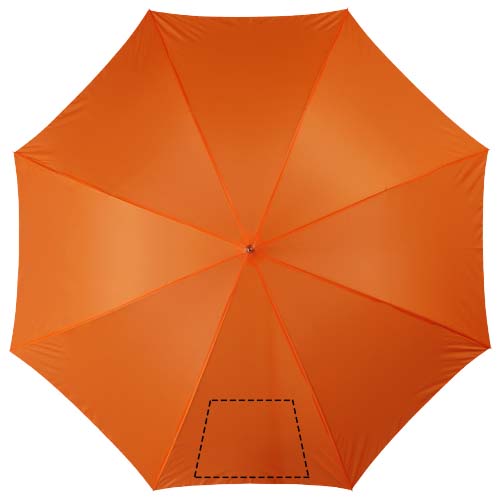 Lisa 23'' automatische paraplu met houten handvat