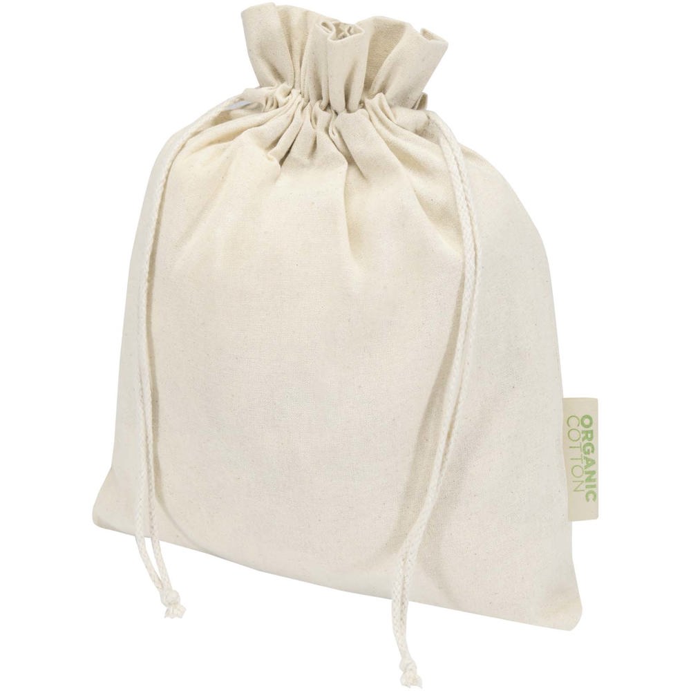 Odisha 140 g/m² OCS biologisch katoenen geschenktas – 30 x 25 cm - bedrukt of onbedrukt verkrijgbaar