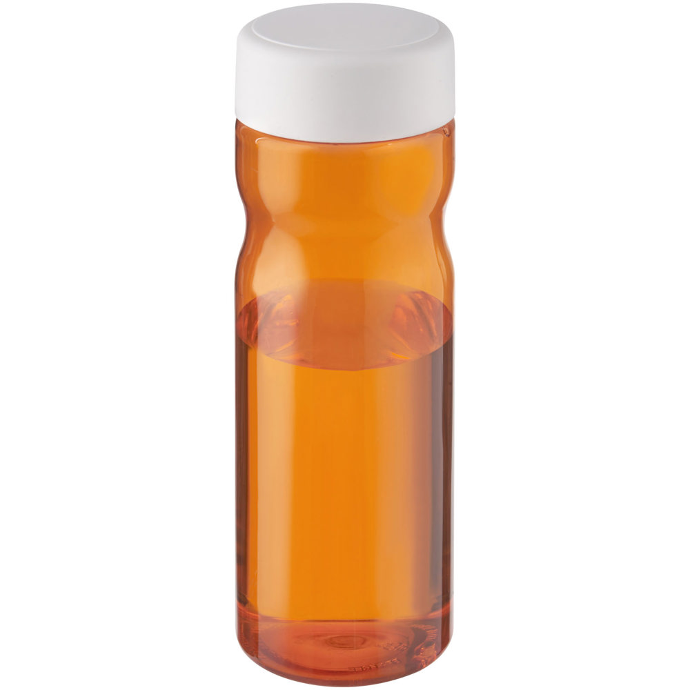 H2O Active® Eco Base 650 ml sportfles - met logo of onbedrukt bestellen - Oranje, Wit