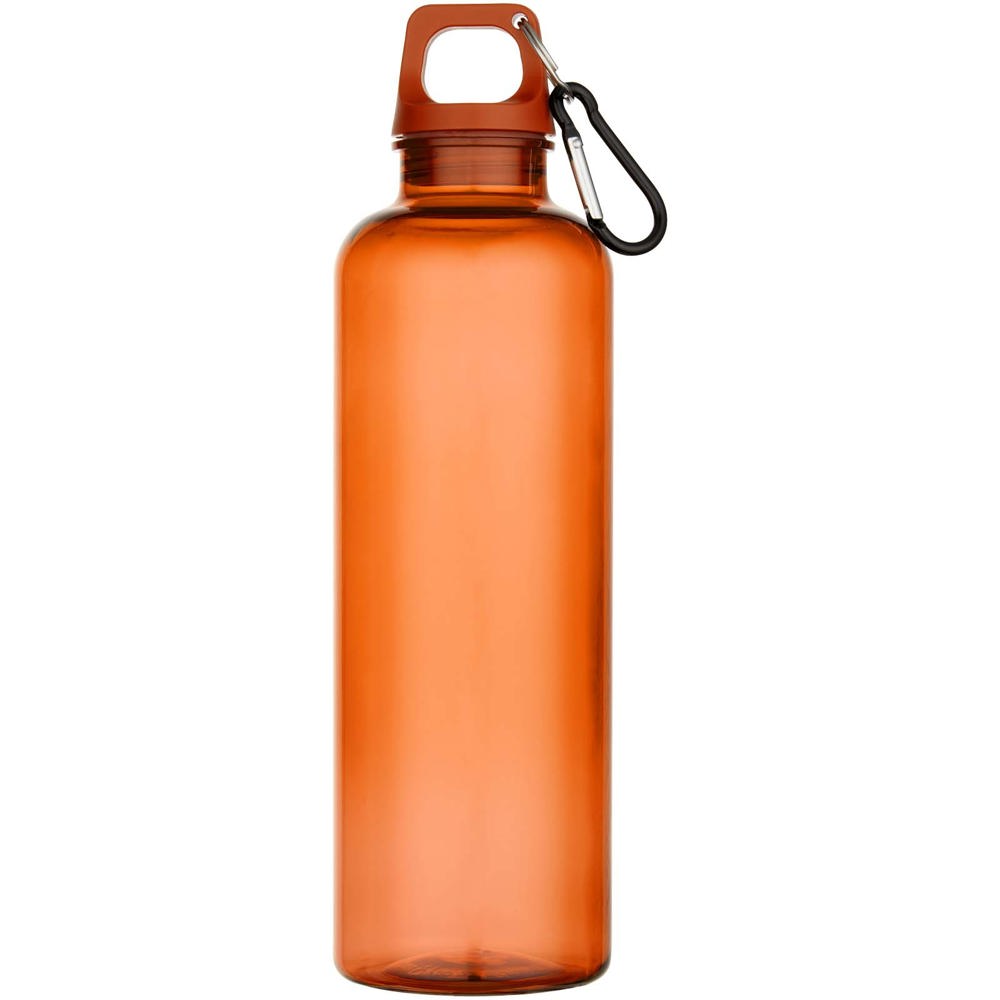 Oregon 750 ml waterfles van RCS-gecertificeerd gerecycled plastic met karabijnhaak