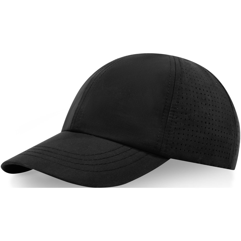 Mica GRS gerecyclede cool fit cap met 6 panelen - voor bedrijven en relatiegeschenken