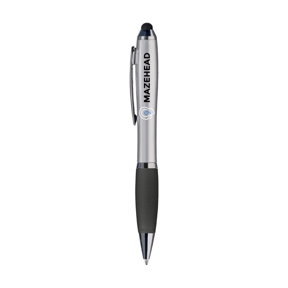 Athos Touch stylus pen - bedrukt of onbedrukt verkrijgbaar - Zwart