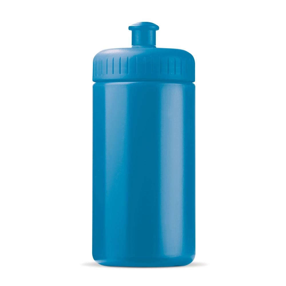 Sportbidon classic 500ml - bedrukt of onbedrukt verkrijgbaar - lichtblauw