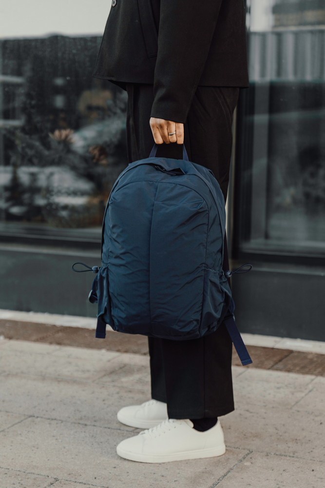 KENTO URBAN RCS recycled nylon 15,6 inch rugzak met voorvak