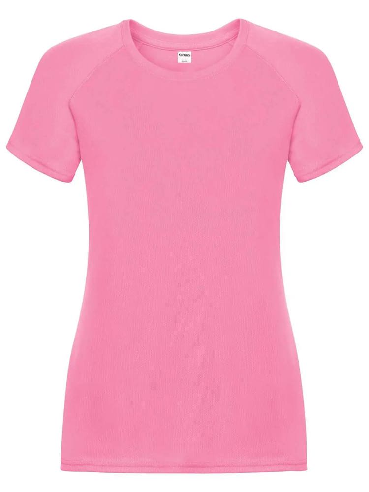 SP Run dames sportshirt, 140 g/m² - kopen of bedrukken - Sprint Rose