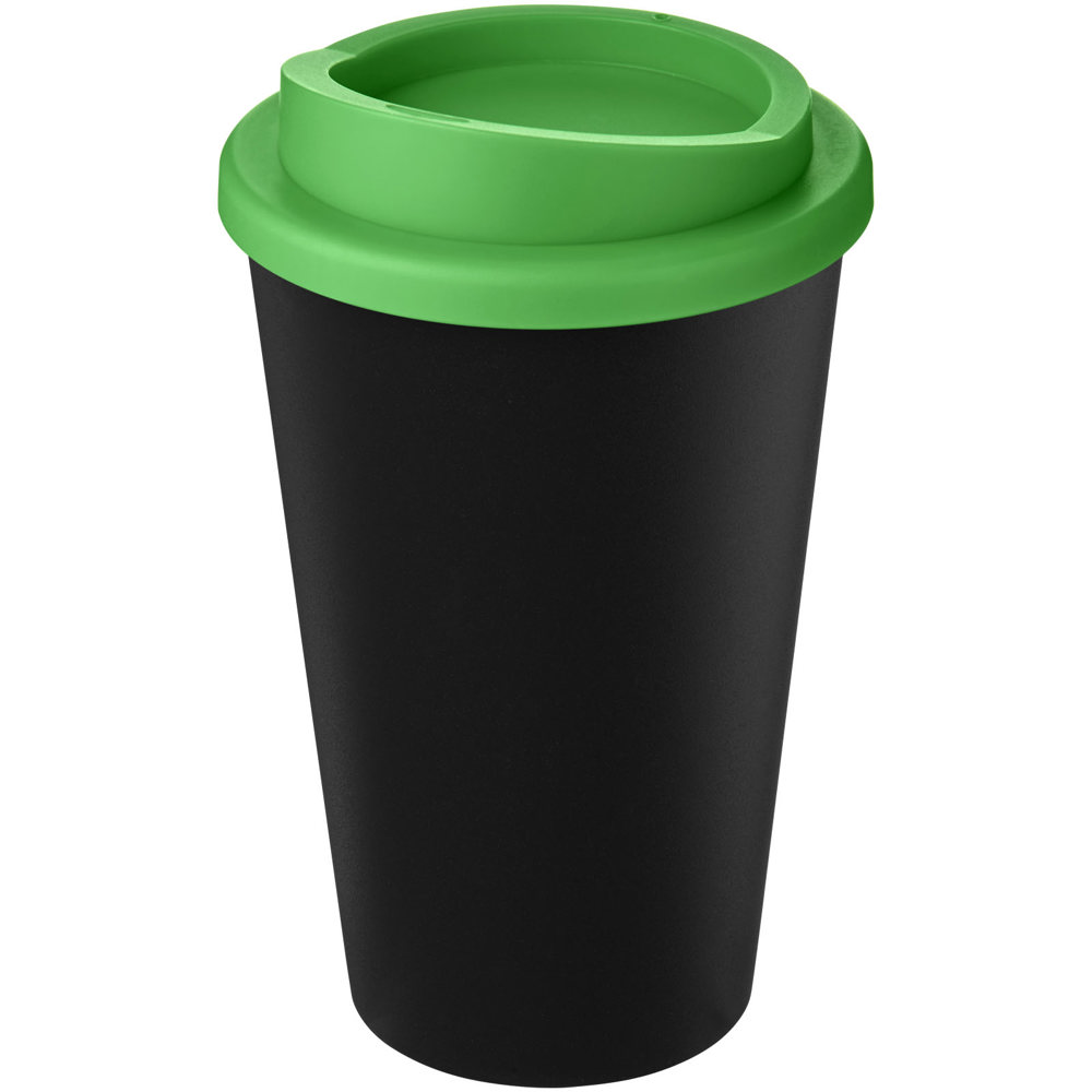 Americano® Eco 350 ml gerecyclede drinkbeker - kopen of bedrukken - Zwart, Groen
