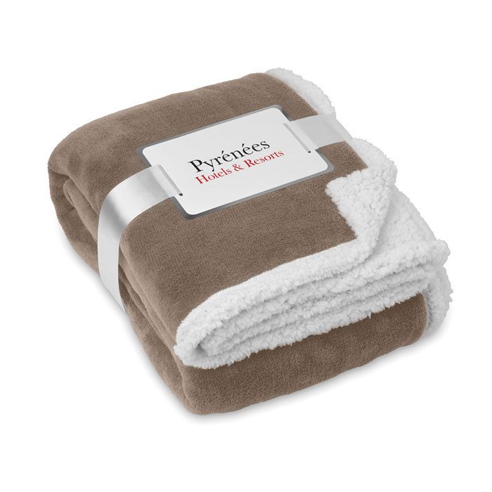 ZERMATT - Dekens, koraal fleece/sherpa