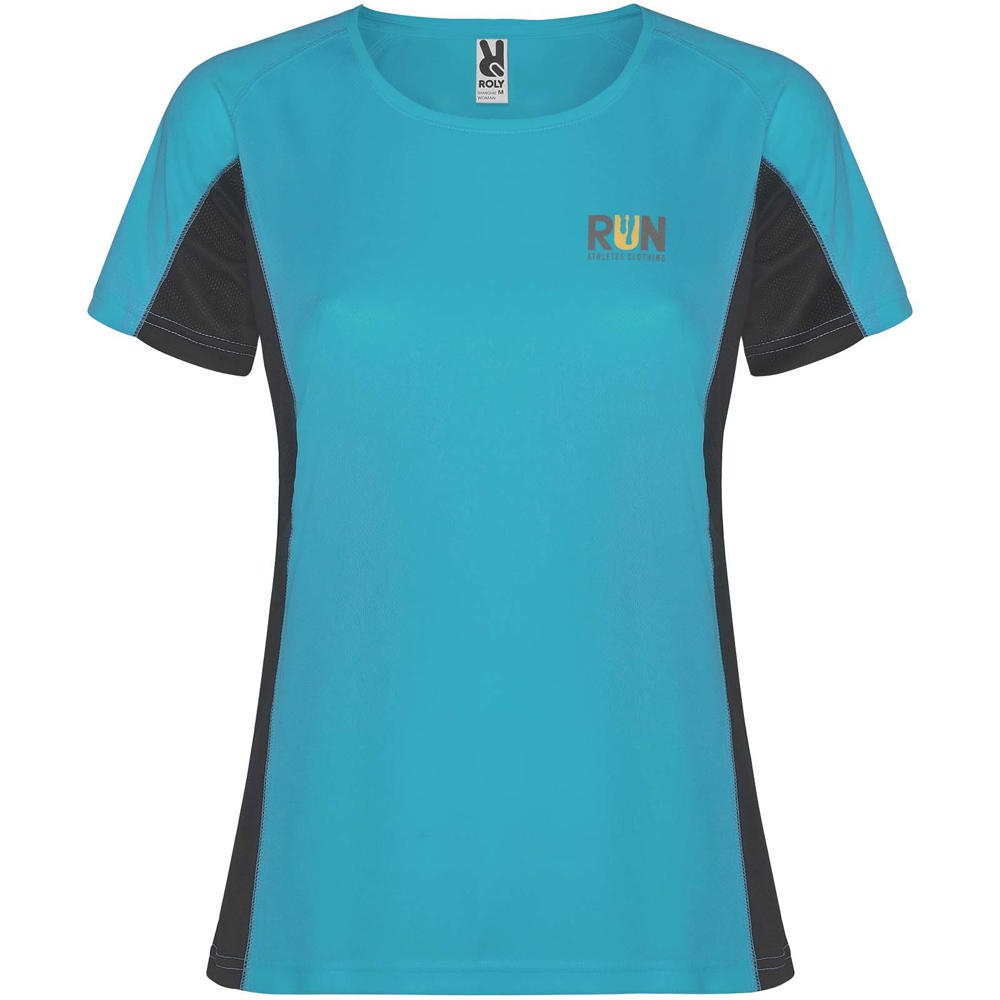 Shanghai 140 g/m² sportshirt met korte mouwen voor dames