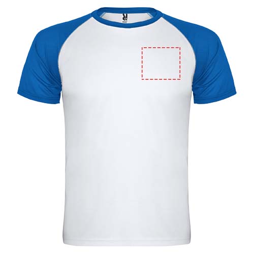 Indianapolis 140 g/m² unisex sportshirt met korte mouwen
