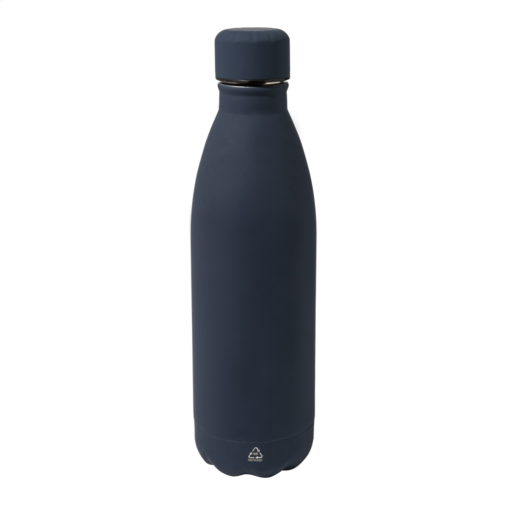 Refill Soft - Fles van gerecycled roestvrij staal - kopen of bedrukken - donker blauw