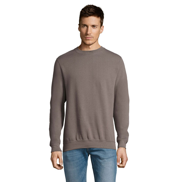 NEW SUPREME - NEW SUPREME sweater 280g - bedrukt of onbedrukt verkrijgbaar - Flannel Grey