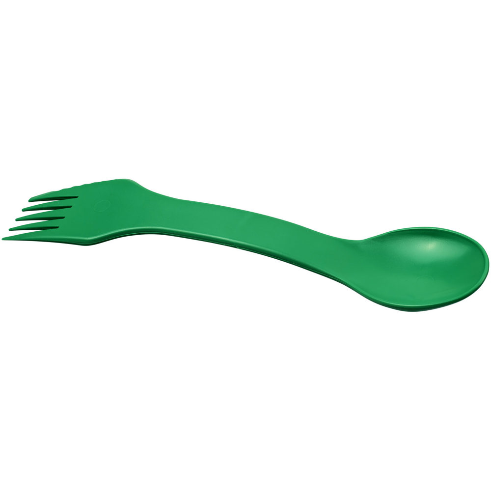 Epsy 3-in-1 lepel, vork en mes - voor bedrijven en relatiegeschenken - Groen
