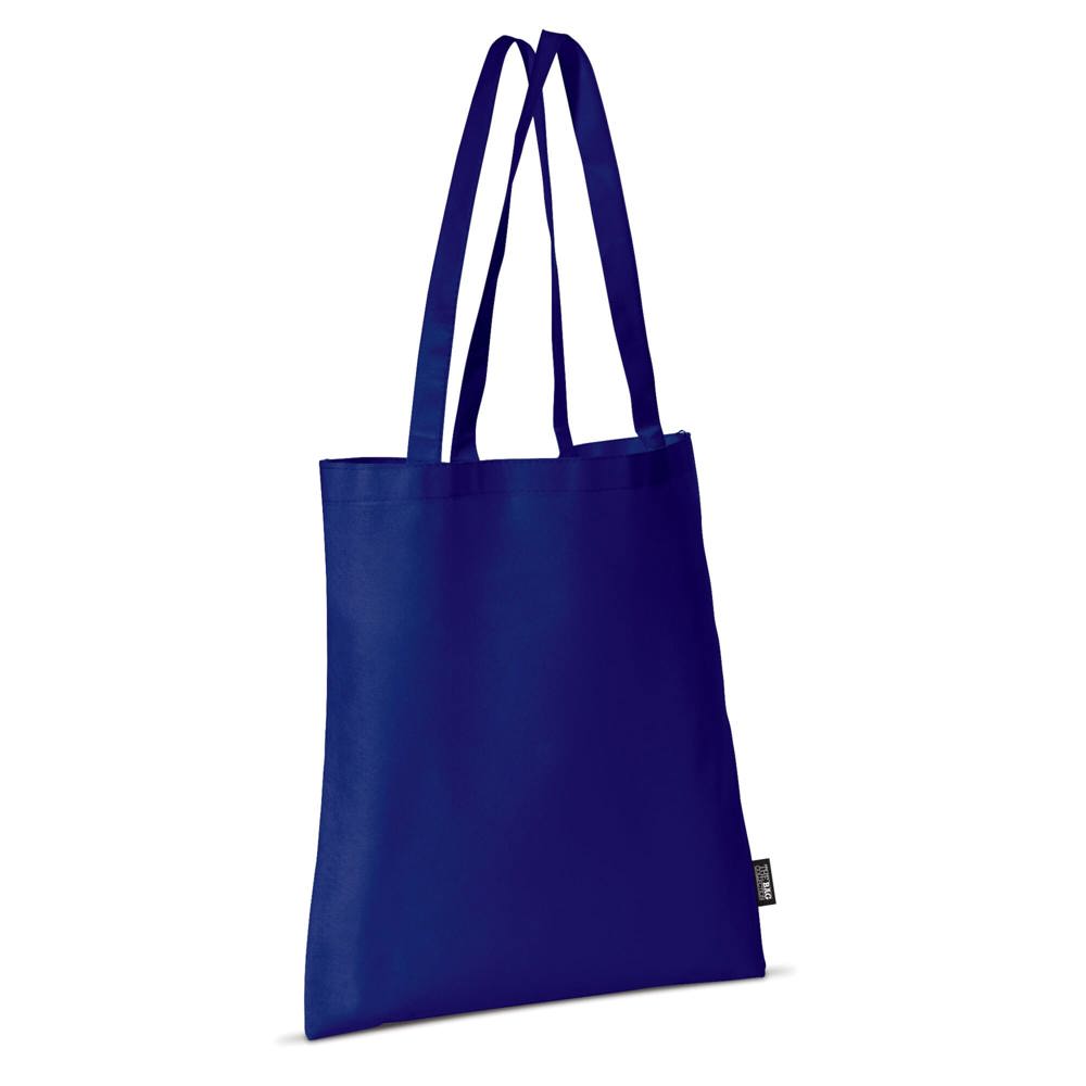 Schoudertas non-woven 75g/m² - bedrukt of onbedrukt verkrijgbaar - Donkerblauw