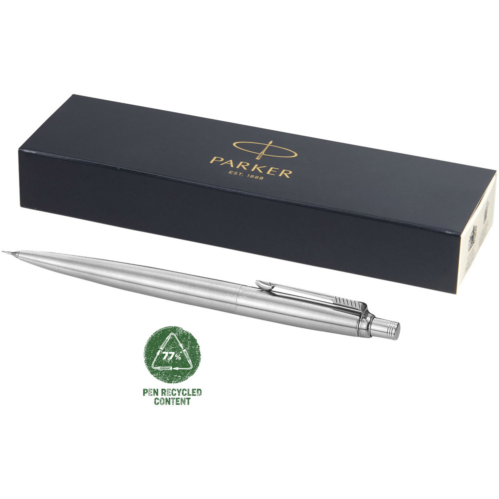 Parker Jotter vulpotlood met gum (zwarte inkt) - bedrukt of onbedrukt verkrijgbaar