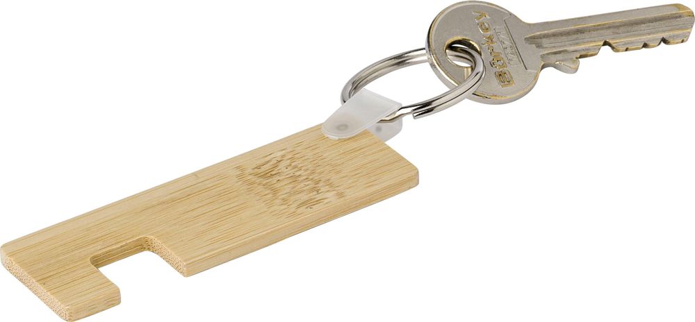 Bamboe sleutelhanger met telefoonhouder Orlando