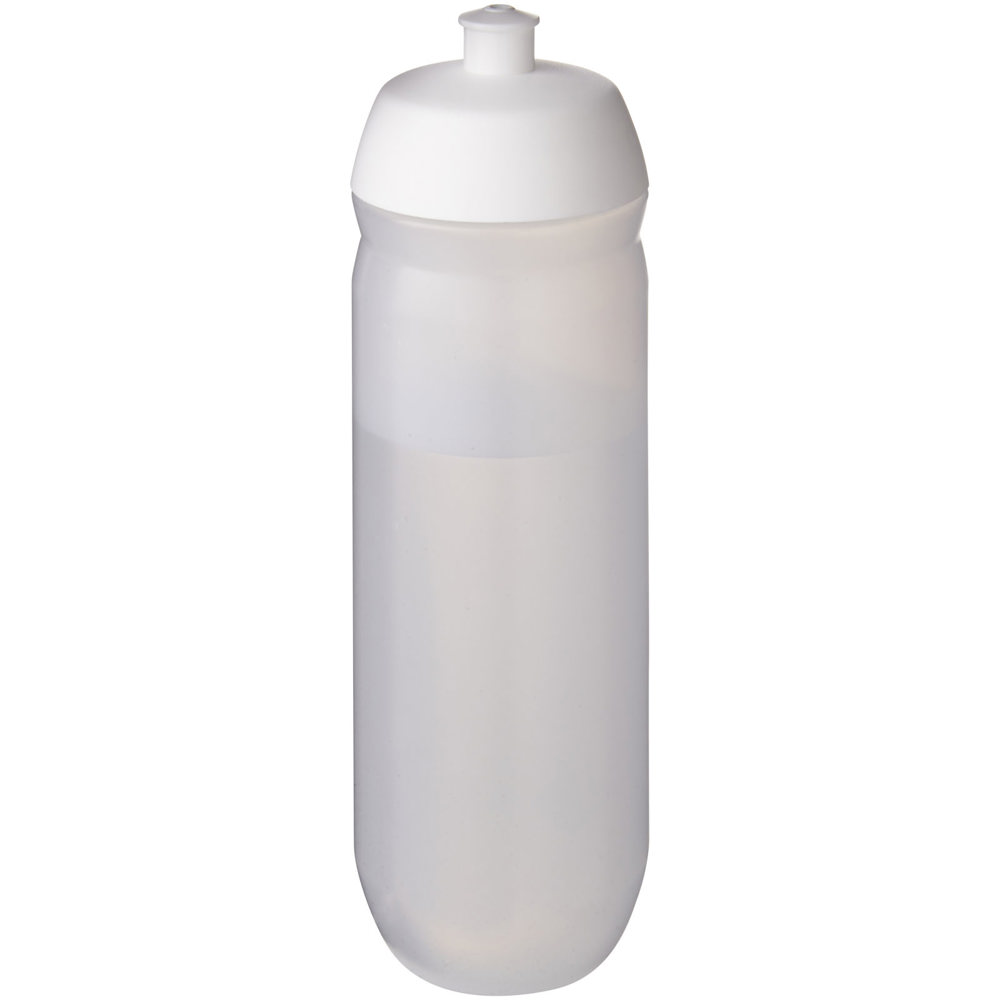HydroFlex™ Clear knijpfles van 750 ml - bedrukt of onbedrukt verkrijgbaar - Wit, Mat helder