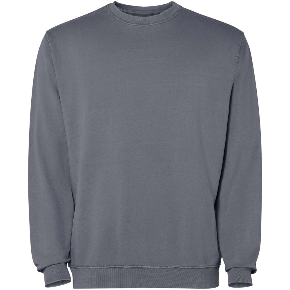 Jaya unisex trui met ronde hals - met logo of onbedrukt bestellen - Donkergrijs
