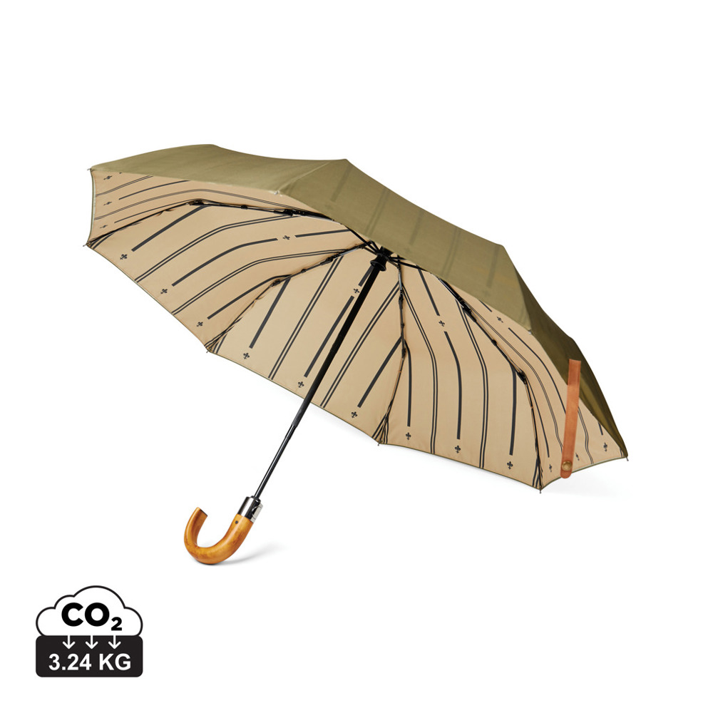 VINGA Bosler AWARE™ RPET 21" opvouwbare paraplu