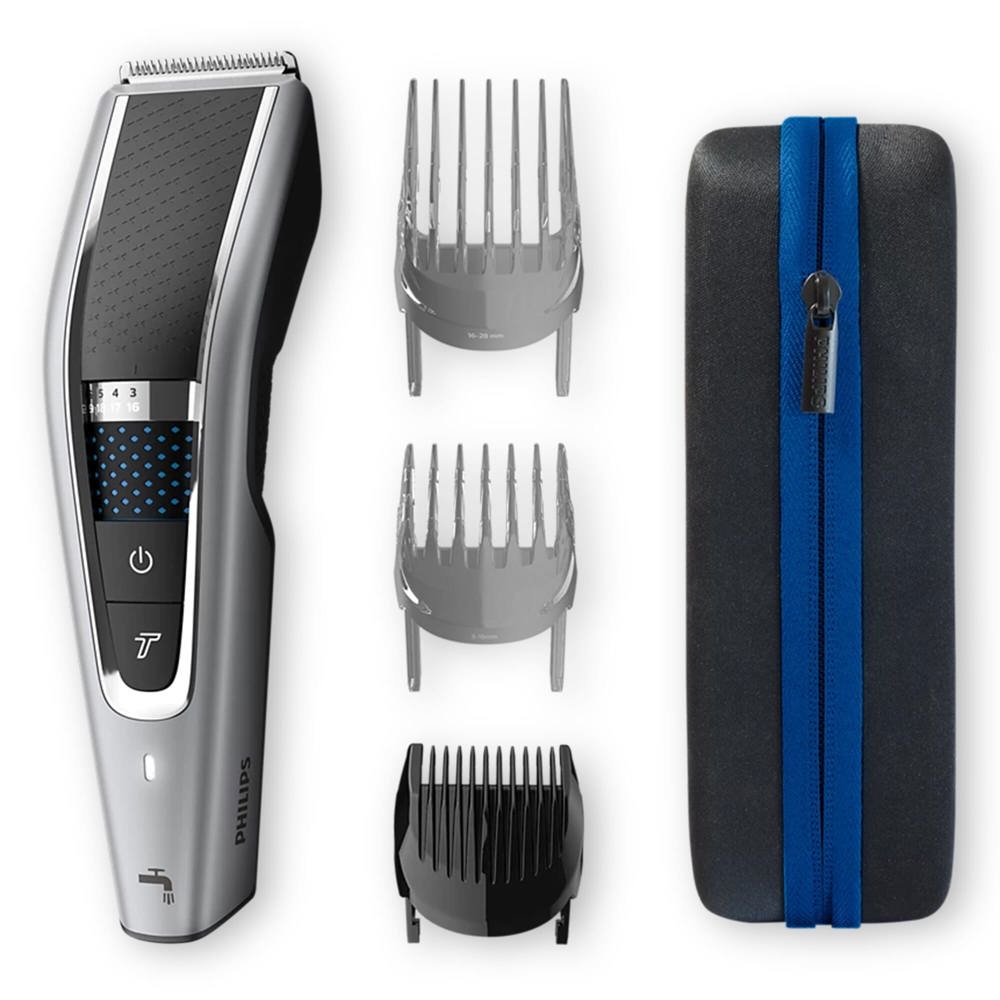 HC7650|Philips snoerloze afspoelbare tondeuse met accessoires
