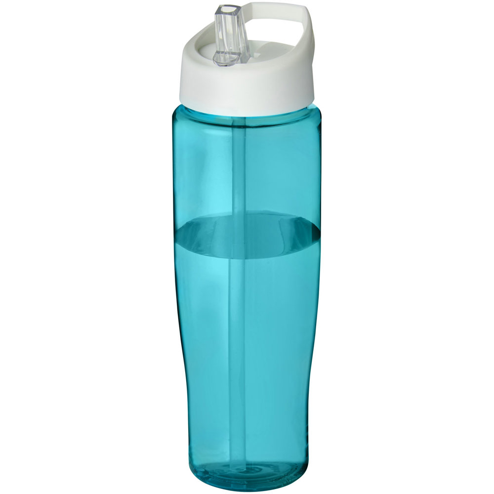H2O Active® Tempo 700 ml sportfles met fliptuitdeksel - kopen of bedrukken - Aquablauw, Wit