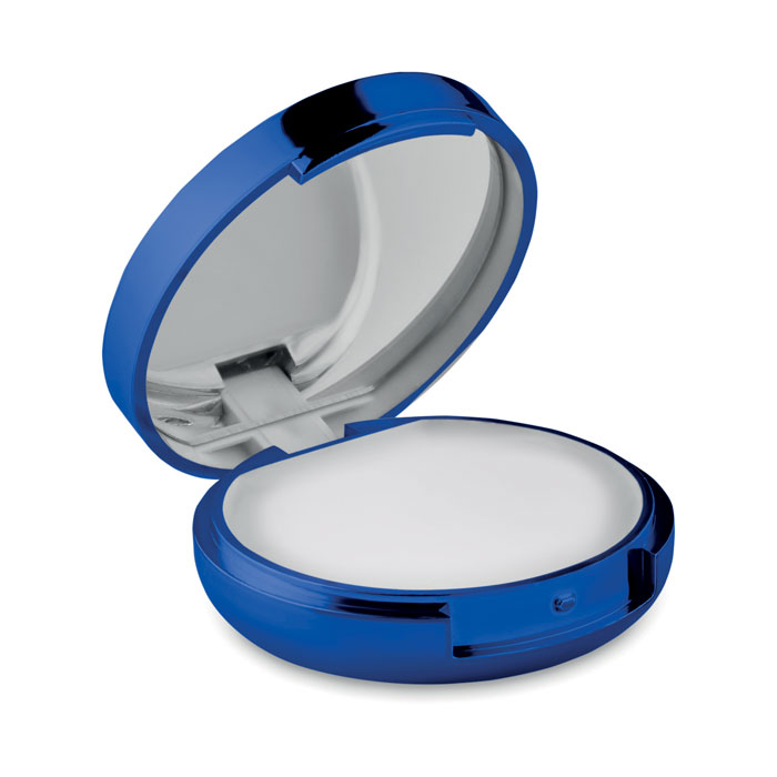 DUO MIRROR - Lippenbalsem spiegel - met logo of onbedrukt bestellen - blauw