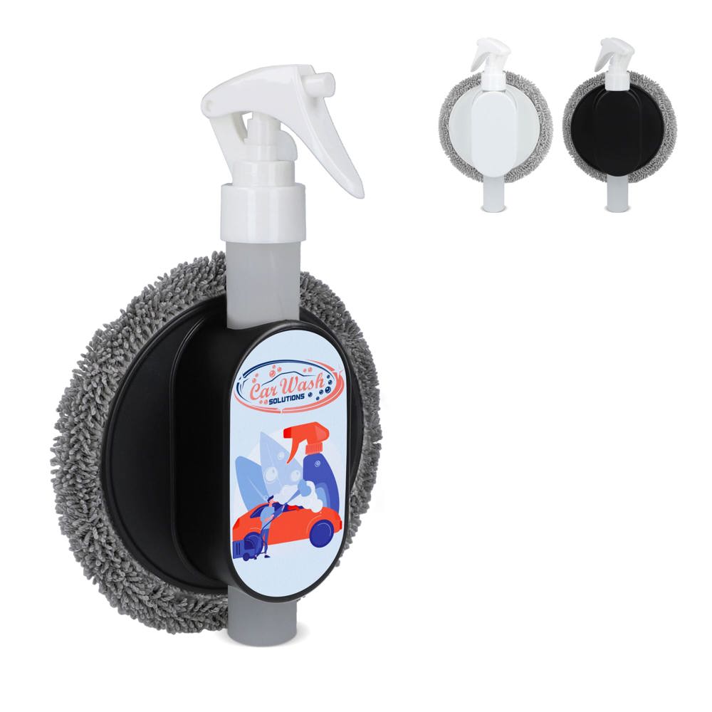 2-in-1 spray en schoonmaakdoek - voor bedrijven en relatiegeschenken