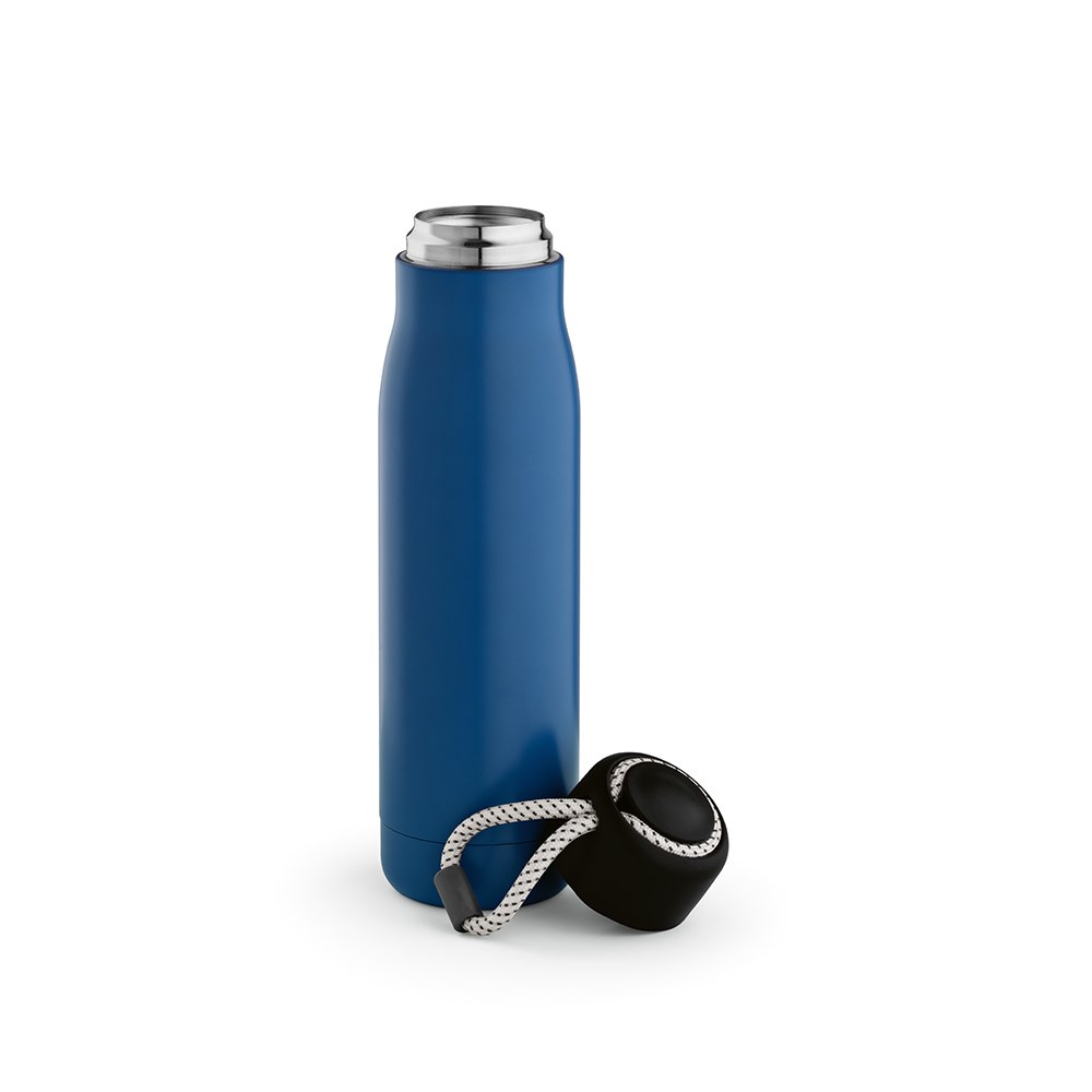 Lena fles gerecycled roestvrij staal 570 ml - Blauw