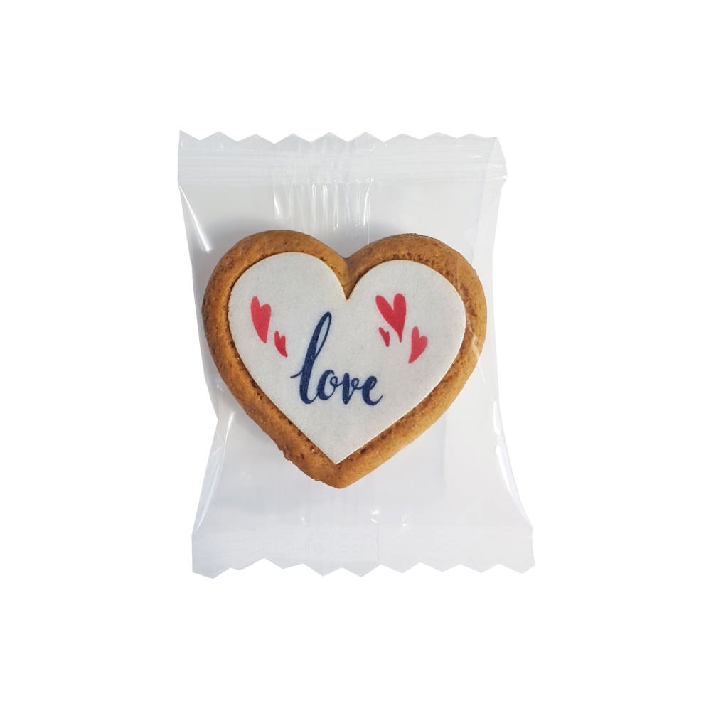 Bedrukt hart koekje - kopen of bedrukken