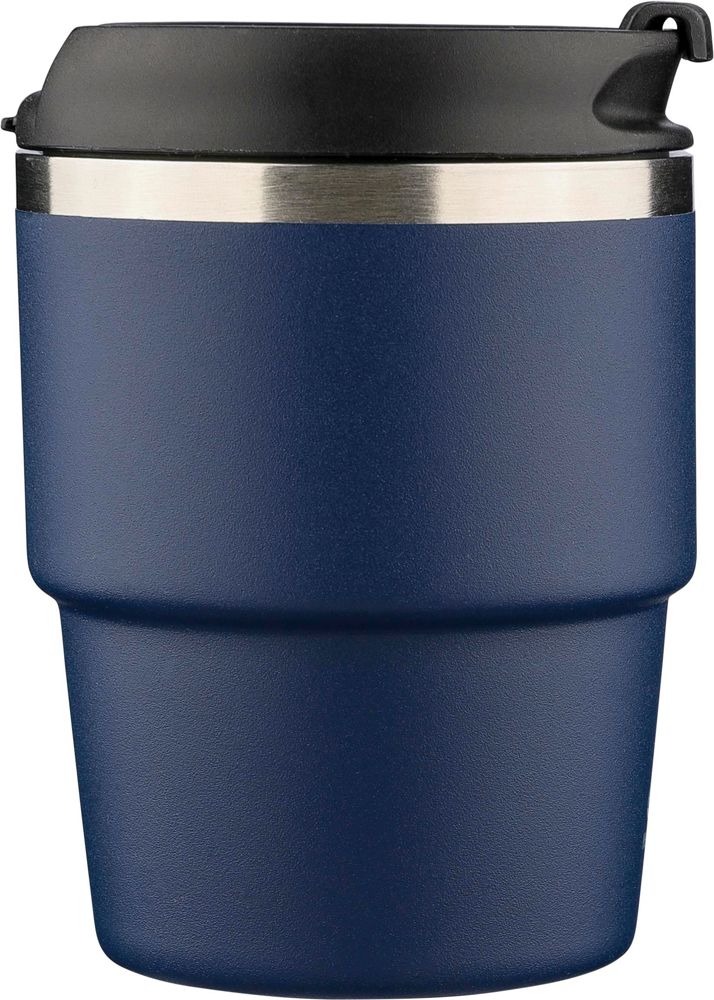?Gerecycled roestvrijstalen dubbelwandige drinkbeker (175 ml) Oli