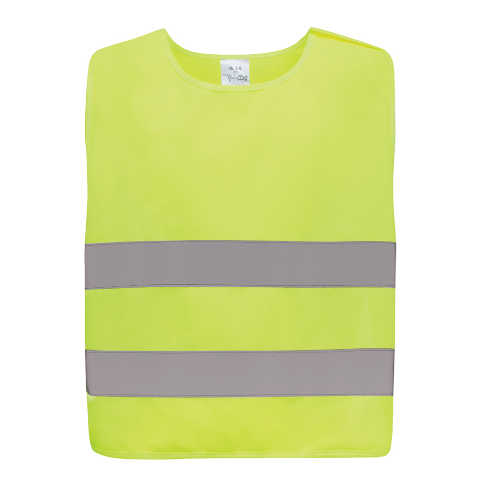 GRS gerecycled PET reflecterend veiligheidsvest 7-12 jaar - kopen of bedrukken