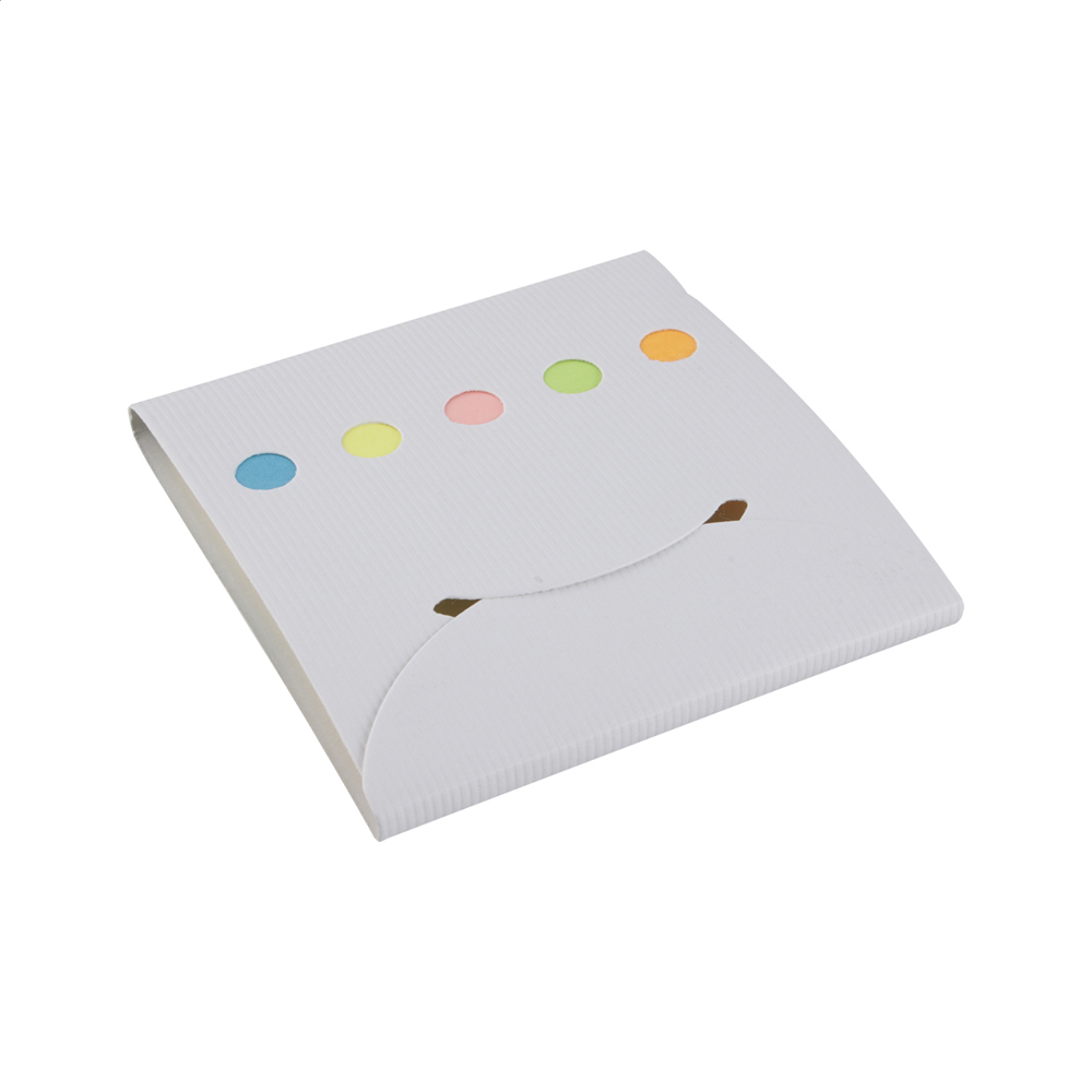 Minok Plus - sticky notes - met logo of onbedrukt bestellen - Wit