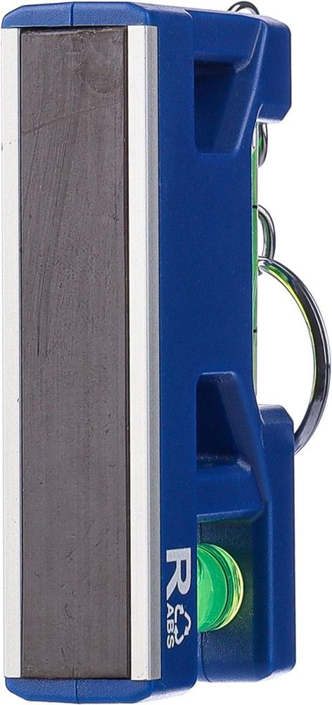 Gerecycled ABS sleutelhanger met waterpas Indira