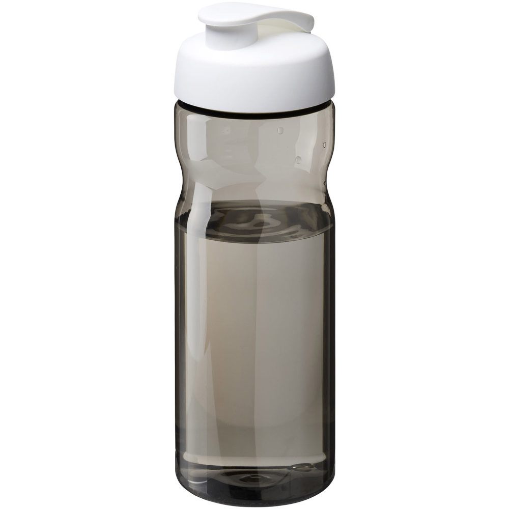 H2O Active® Eco Base 650 ml sportfles met kanteldeksel - kopen of bedrukken - Houtskool, Wit