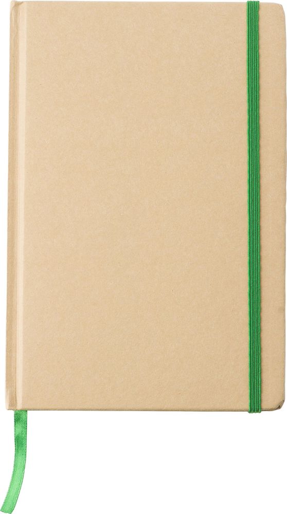 Gerecycled papieren notitieboek (A5) Gianni - kopen of bedrukken