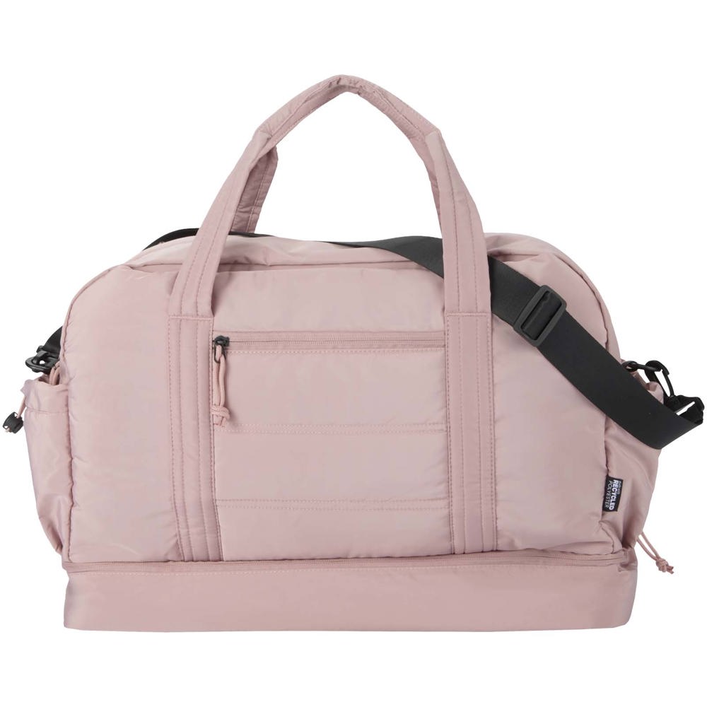 Puffer GRS gerecycleerde duffelbag met geïsoleerde bodem 30L