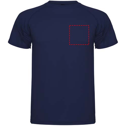 Montecarlo 150 g/m² sportshirt met korte mouwen voor heren