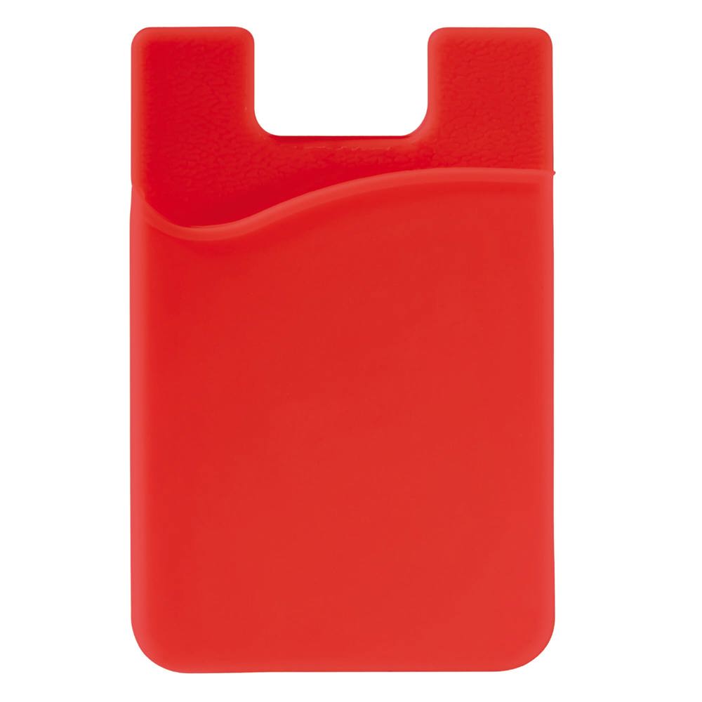 Kaarthouder smartphone - voor bedrijven en relatiegeschenken - Rood